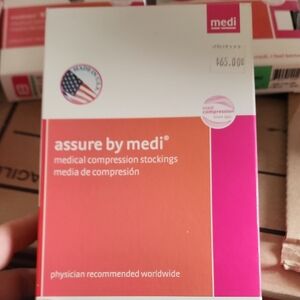 Assure by Medi Compression Stockings Beige 20-30 Size Small